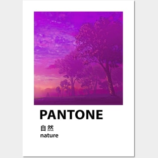 Anime Aesthetic Pantone Posters and Art